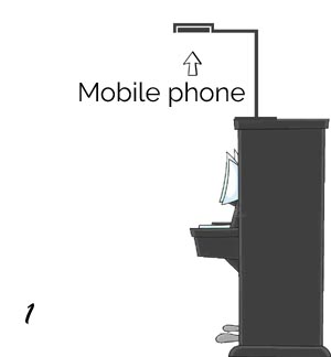 tilt stand step 1 of 4